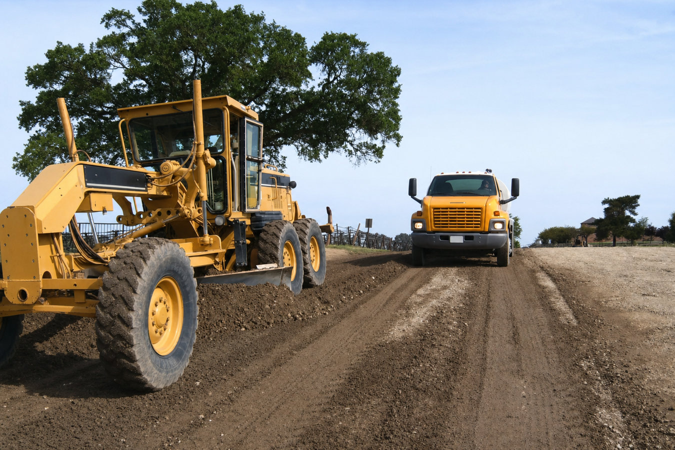Grading and excavation
