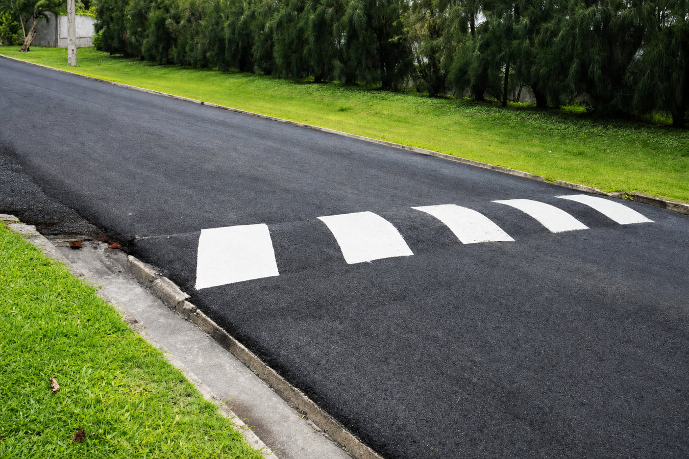 Speed bump installation